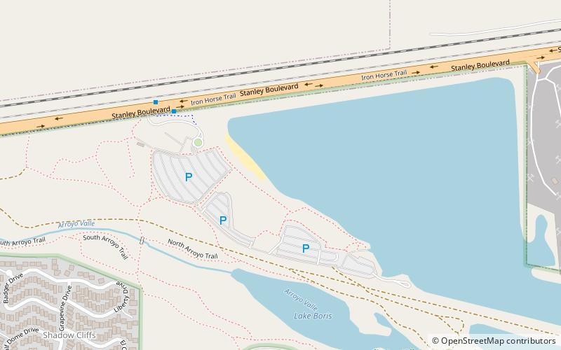 shadow cliffs regional recreation area pleasanton location map