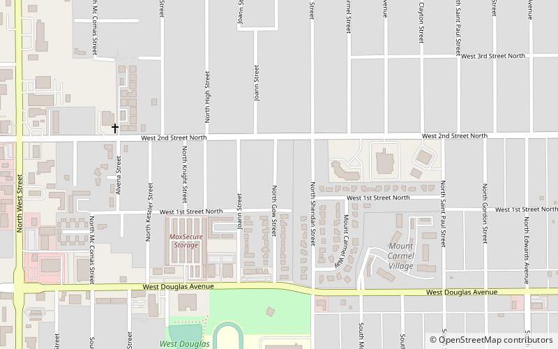 sunflower wichita location map