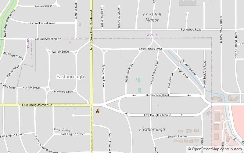 eastborough wichita location map