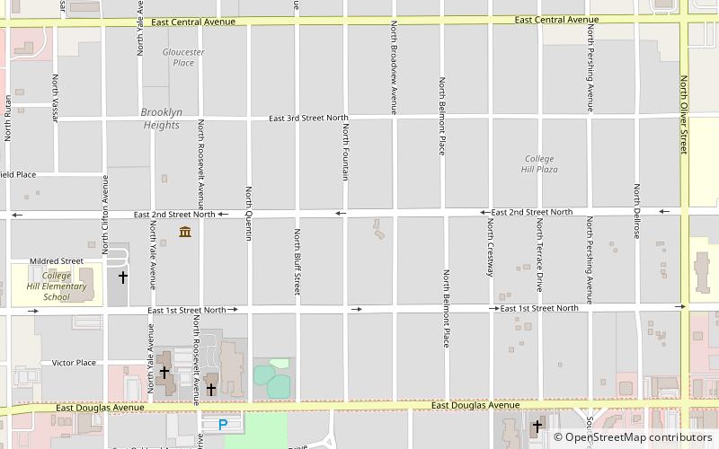 wichita community theatre location map