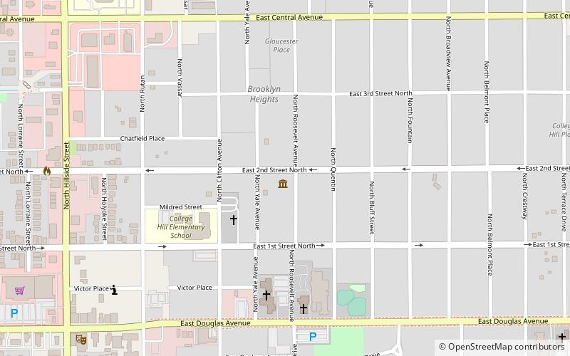 Frank Lloyd Wright's Allen House location map