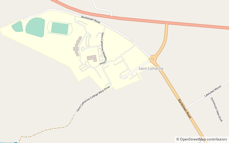 st catherine of sienna convent springfield location map