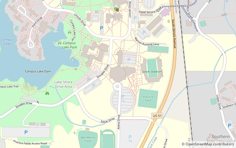 Banterra Center location map
