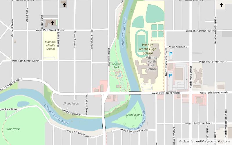 minisa park wichita location map