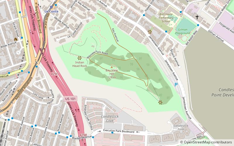 Bayview Park location map