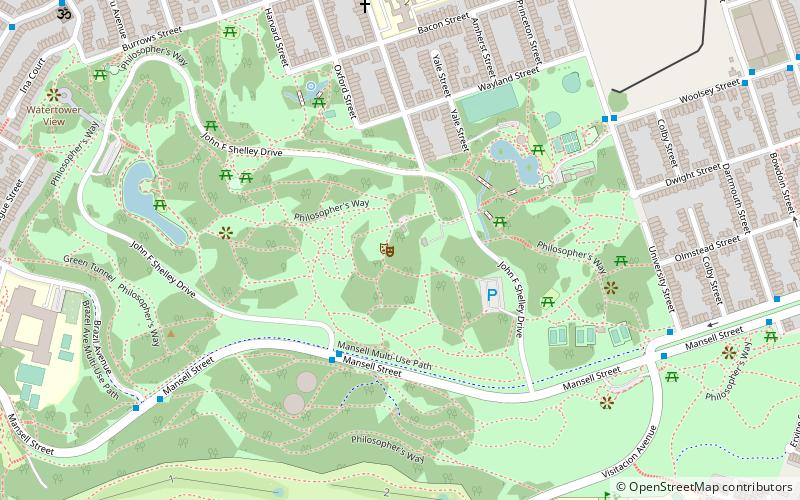 Jerry Garcia Amphitheatre location map