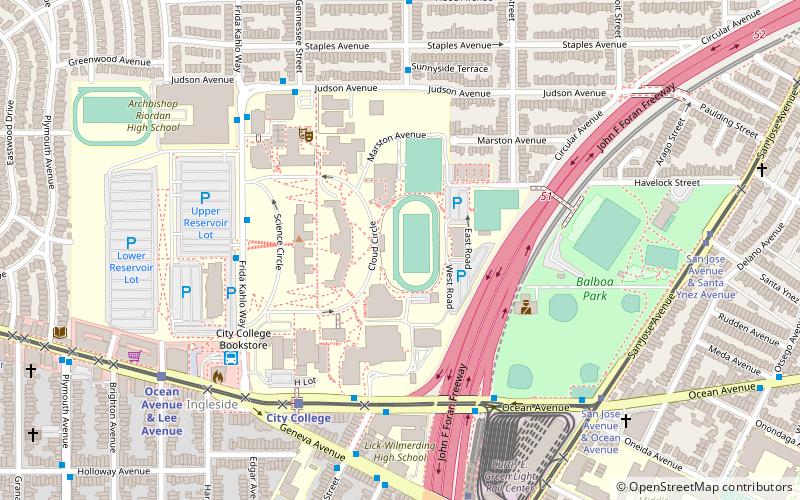 Rams Stadium location map