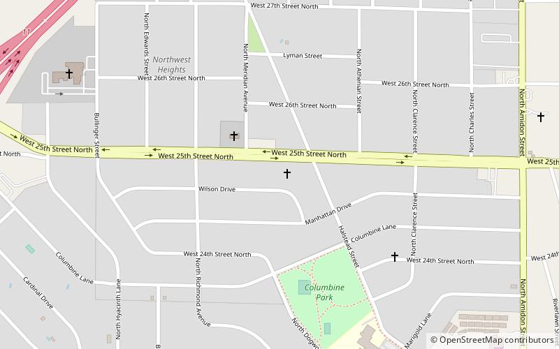 Benjamin Hills location map