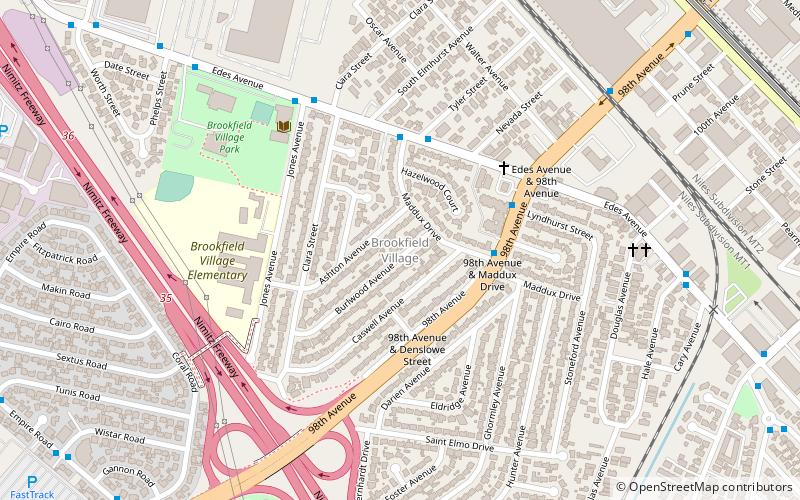 brookfield village oakland location map