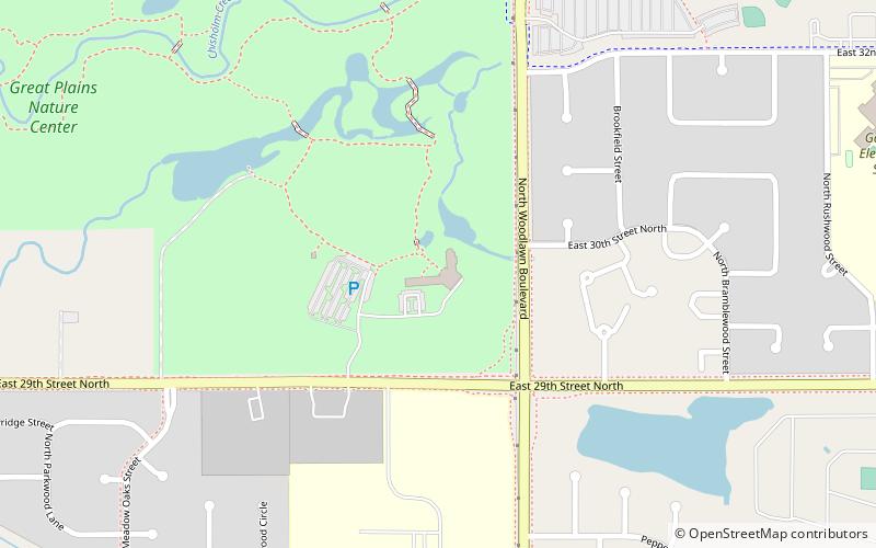 Great Plains Nature Center location map