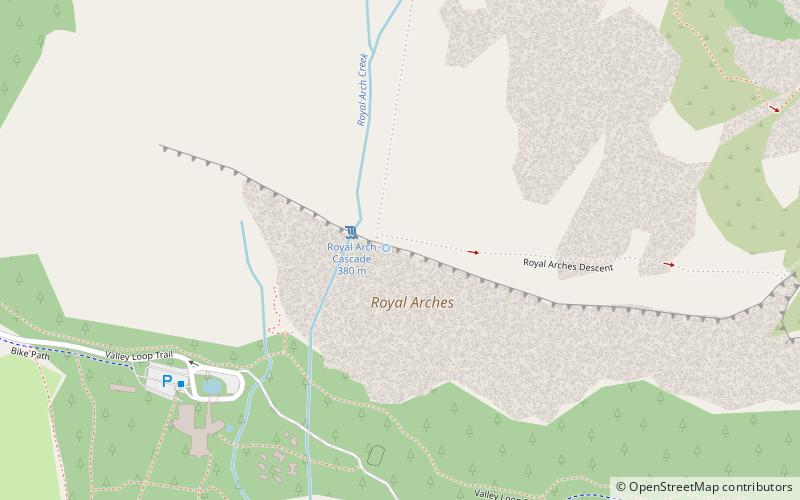 Royal Arches location map