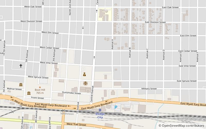 mueller schmidt house dodge city location map