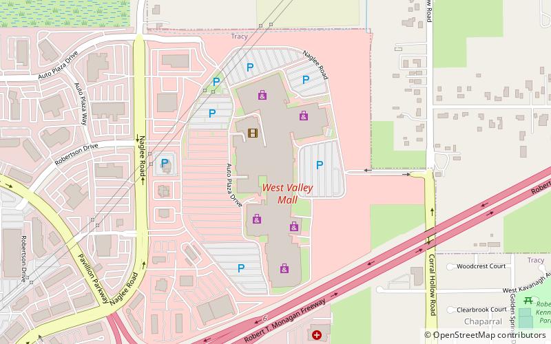 west valley mall tracy location map