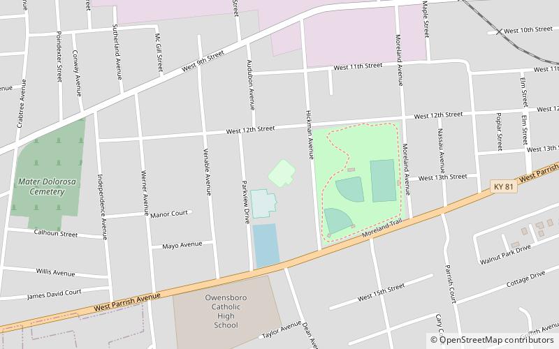 owensboro sportscenter location map