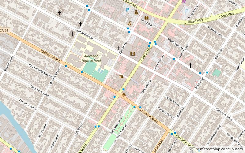alameda museum location map