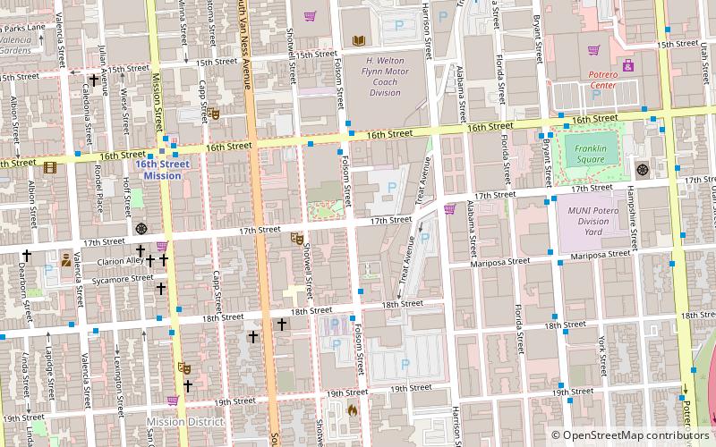 Folsom Street location map