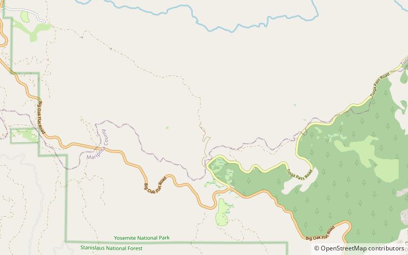 Tuolumne Grove location map