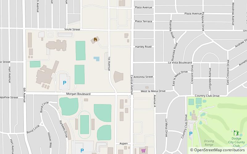 dodge city civic center location map