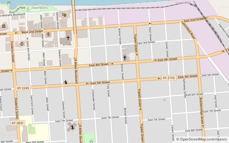 St. Joseph's Catholic Church location map