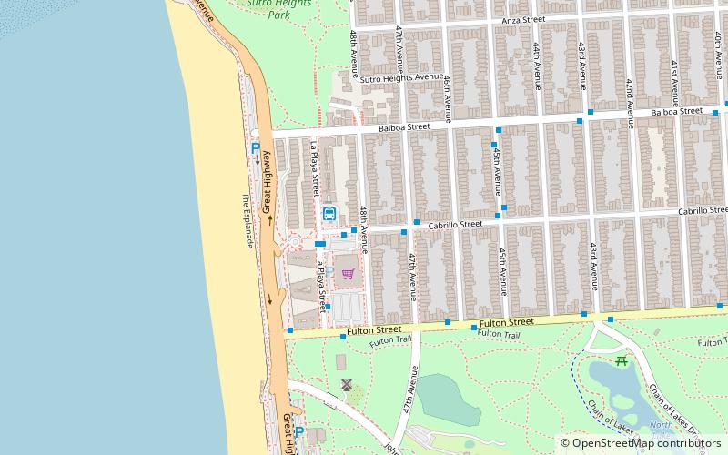 Mile Rock Tunnel location map