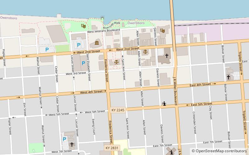 Odd Fellows Building location map