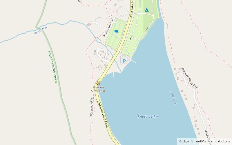 Alger Creek location map