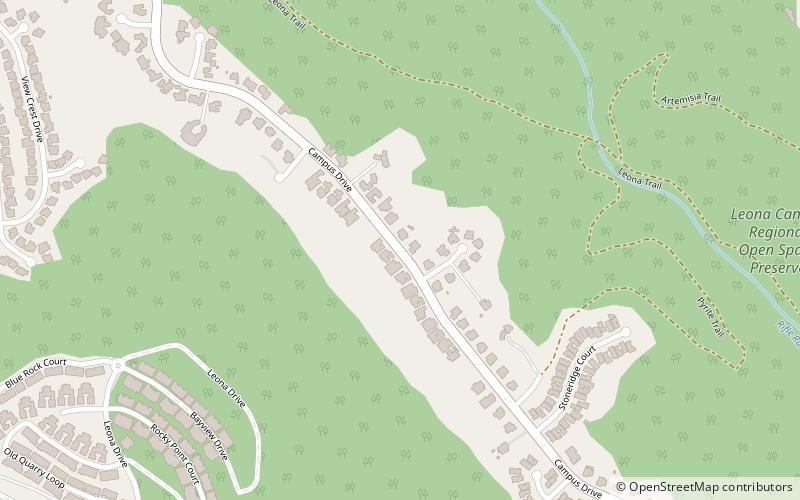 ridgemont oakland location map