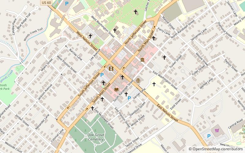 Lexington Presbyterian Church location map