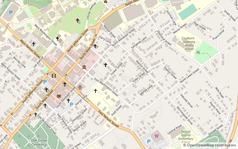 Blandome location map