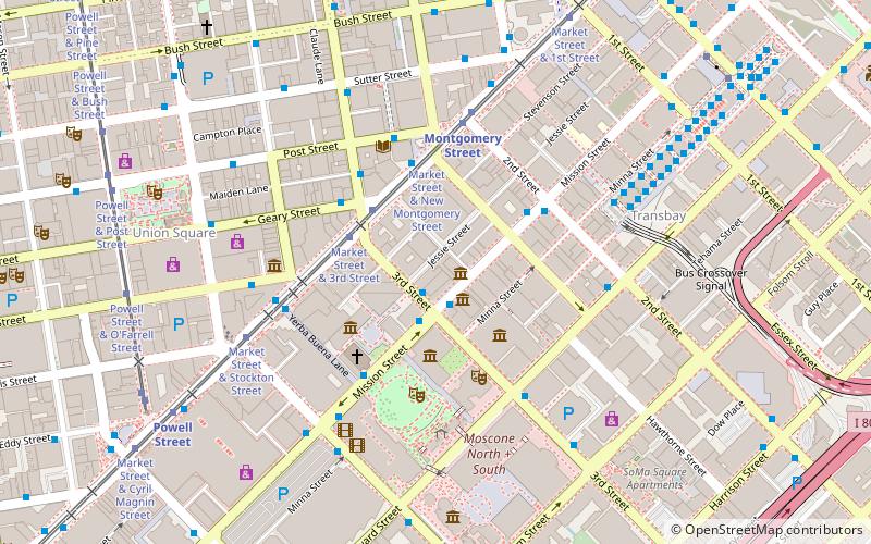 California Historical Society location map