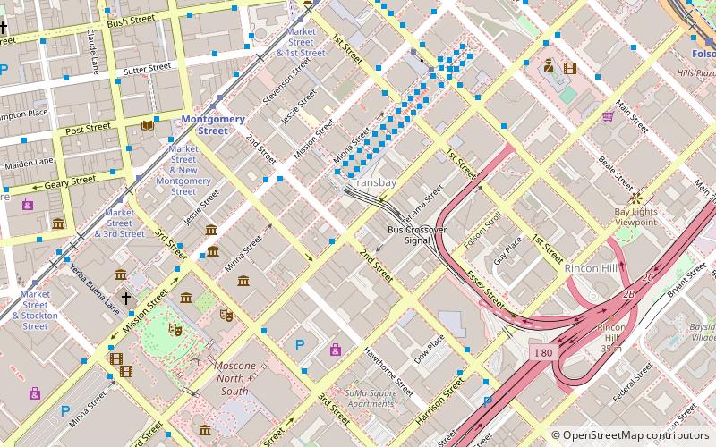 101 Second Street location map