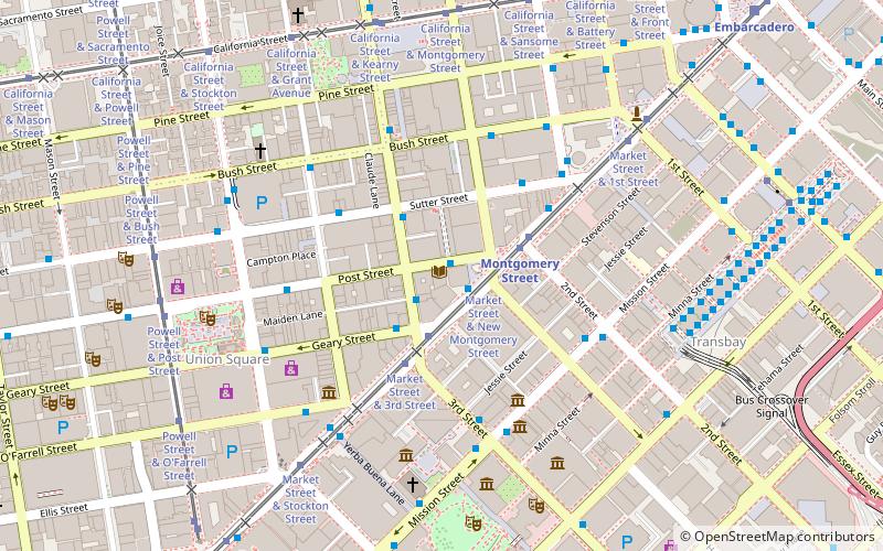 San Francisco Mechanics’ Institute location map