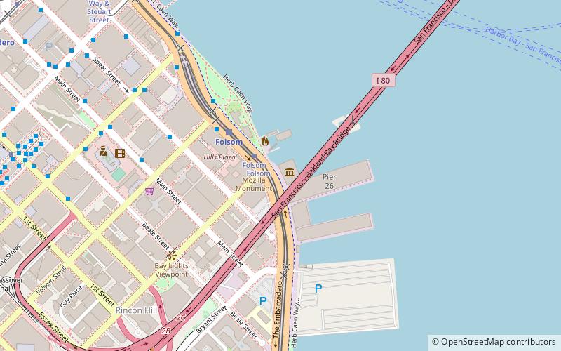Pier 26 location map