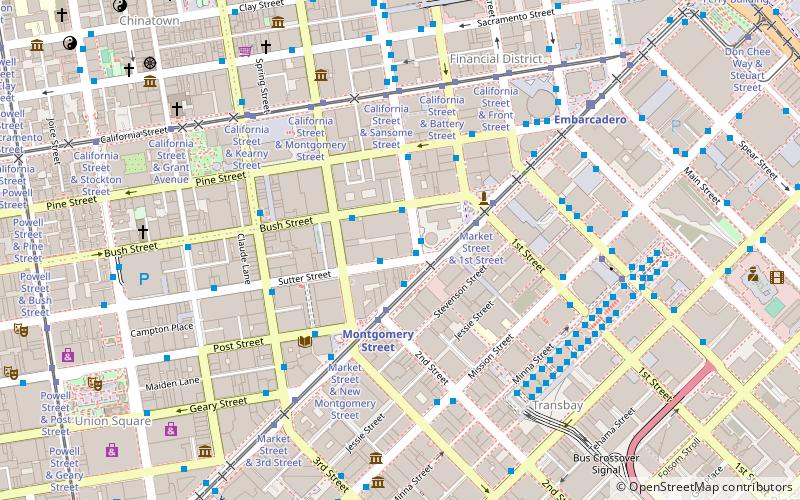 One Sansome Street location map