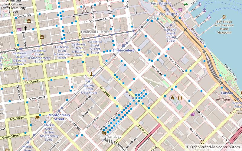 45 Fremont Street location map