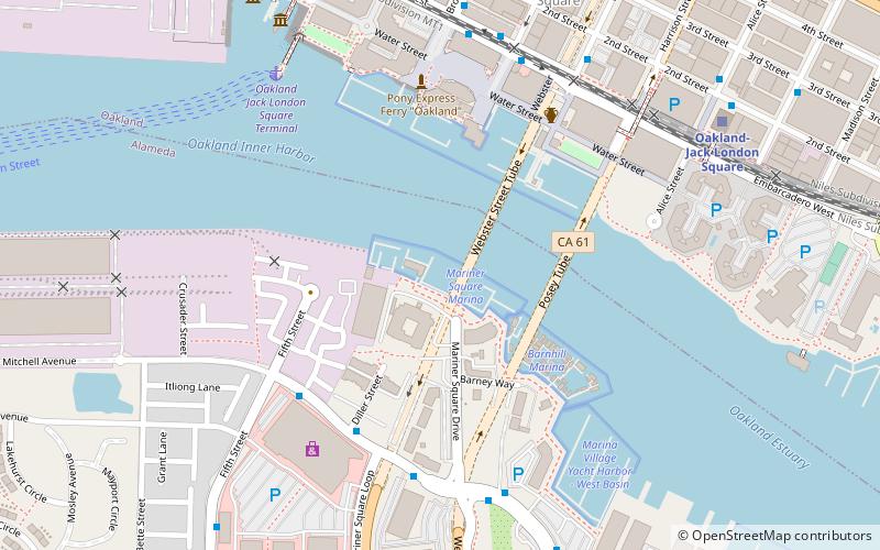 Mariner Square Drystack & Marina location map