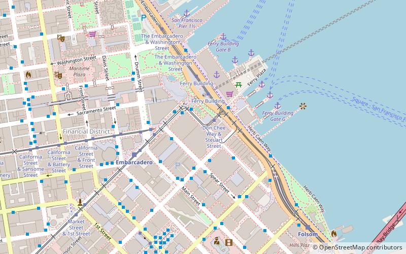 San Francisco Railway Museum location map