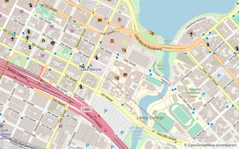 Laney College location map