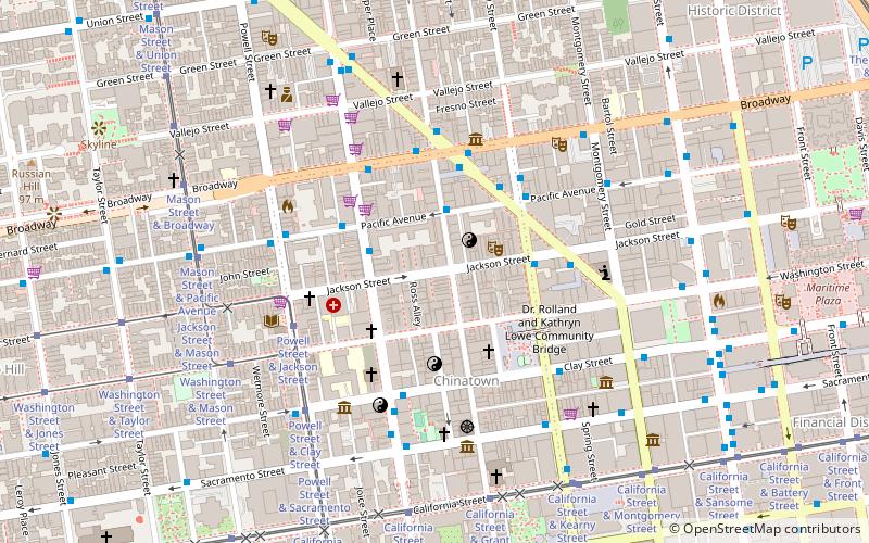 Jackson Street location map