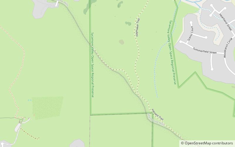 sherburne hills san ramon location map