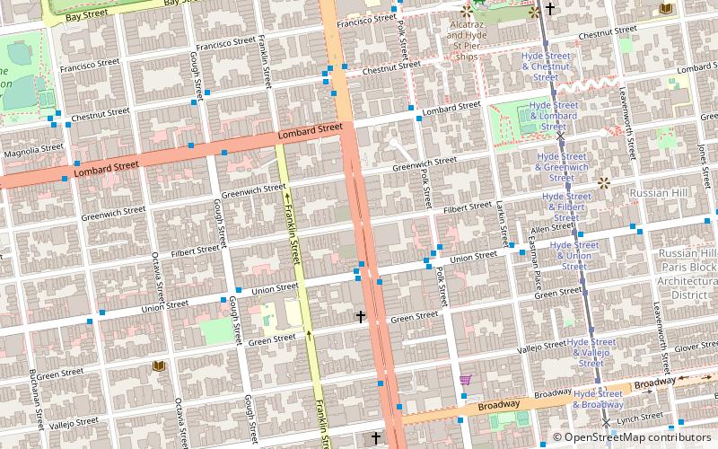 Filbert Street location map