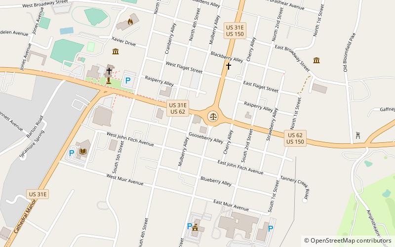 Old Talbott Tavern location map