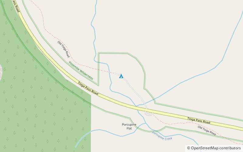 Porcupine Flat location map