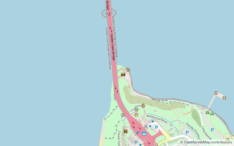 Phare de Fort Point location map