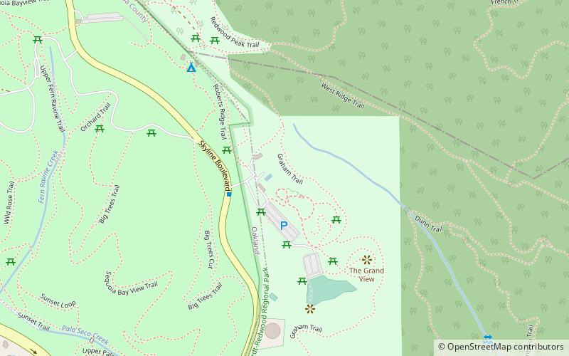 Roberts Regional Recreation Area location map