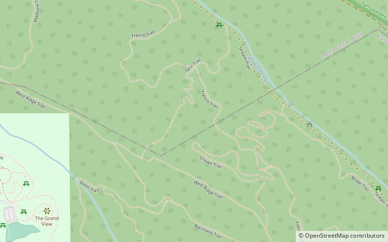 Park Regionalny Redwood location map