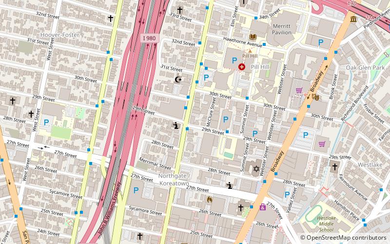 Trinity Church location map