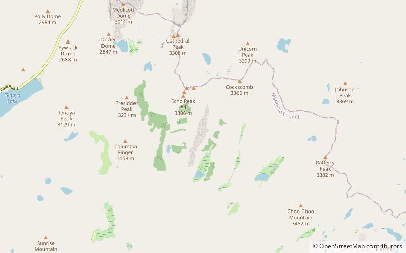 Matthes Crest location map