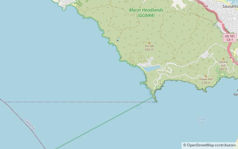 centissima reef sausalito location map