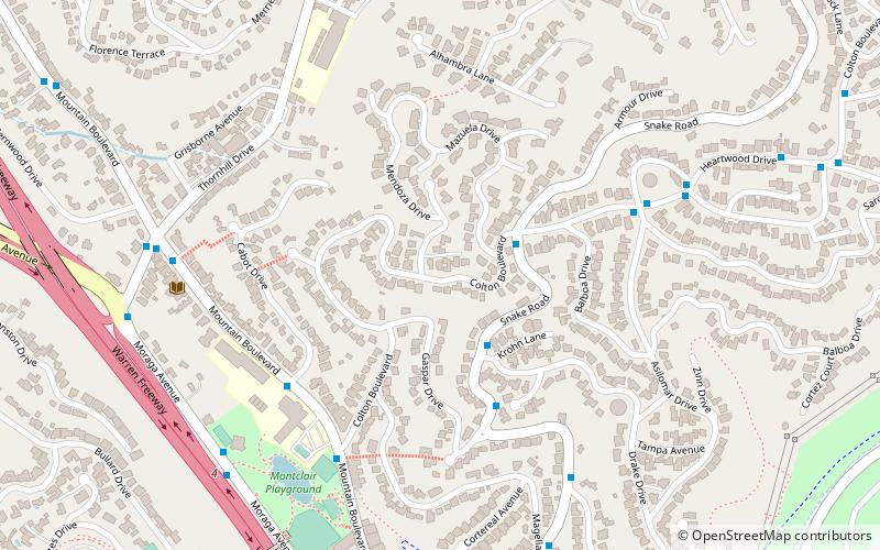 Blair Park location map